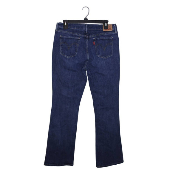 Levi's 515 Bootcut Denim Jeans Size Dark Wash Size 12 - Picture 2 of 4